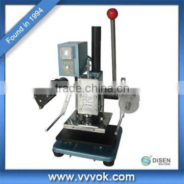 Hot press gold stamping machine