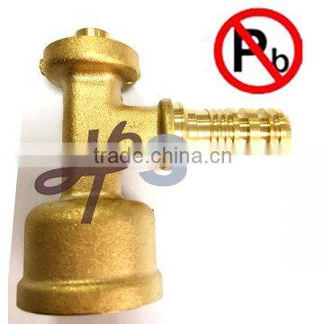 NSF lead free brass pex fitting manufacturer in China