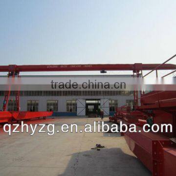 gantry crane for concrete pole machine 10 ton