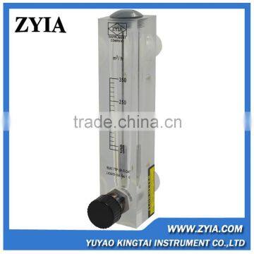 LZM-25ZT acrylic panel type low cost liquid control flow meter/aire rotametro