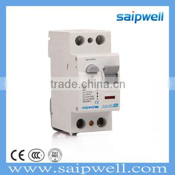 SAIPWELL 40A 2 Pole Circuit Switch CEE/IEC Hot Sale Brand New Certificated Rocker Switch