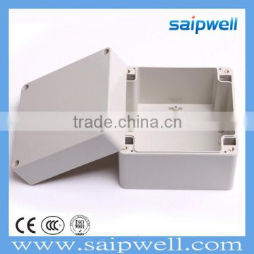 SAIPWELL/SAIP Hot Sale Mini Din Rail Box IP67 120*120*90mm Electrical Waterproof ABS Plastic Box(SP-F14)