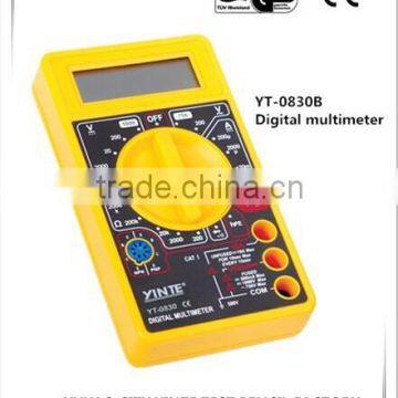 ABS Yellow and black Digital multimeter with CE Certification