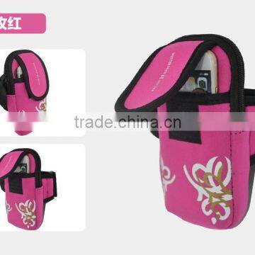 QWZ1109 Running Sports Wrist Pouch Arm Wrist Package Bag Moblie Phone Arm Bag photo-4