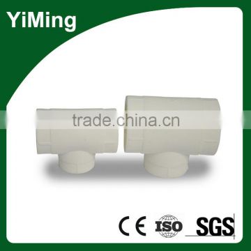 YiMing White/Green/Grey dimensions ppr reducer tee