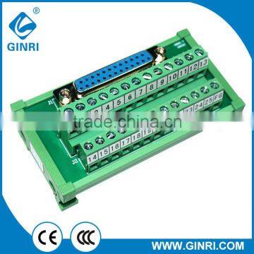 25-pin DB/TB Converter D-Sub Teminal Block Conversion Unit JR-25TDC
