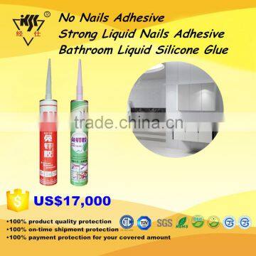 No Nails Adhesive Strong Liquid Nails Adhesive Bathroom Liquid Silicone Glue