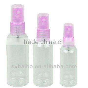 60ML PET liquid bottle/ pet spray bottle