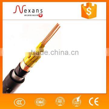 Xlpe insulated copper braided control cable specification