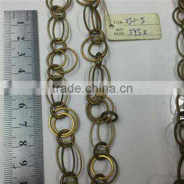 Popular decorative brass handmake chain.head chain, waist chain, bag chain, key chain