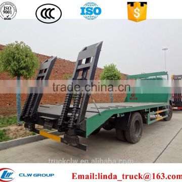 Hot selling CLW low bed trucks flat bed trucks