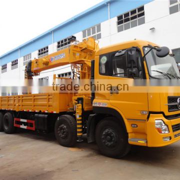 New design dongfeng 12 wheeler truck-mounted hydraulic crane