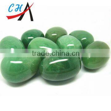 45*30mm Natural Drilled Jade Eggs for Kagel Exercise