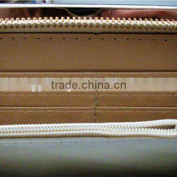 Cheap Factory Price Rose Red Alligator Pattern pu Elegant Ladies Hand Purse photo-5