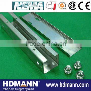 Heavy duty galvanized steel trunking