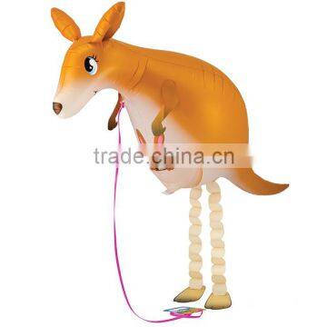 toy for kids foil balloon walking pet balloon made in china kangaroo ballon