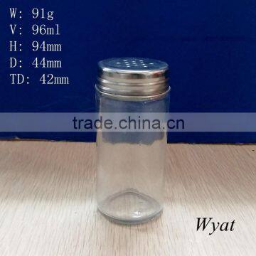 wholesale 4oz round glass spice jar for salt and pepper SLJe84                        
                                                Quality Choice