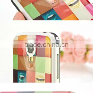 Pretty design!! China Manufactory Mobile phone removable gel skin for S4