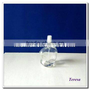 150ml apple shaped glass cosmetic packing pump bottle