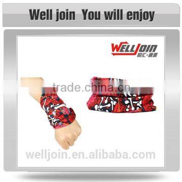 Custom Printed Logo Seamless Tubular Multifunction Headband