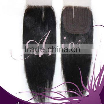 Lace Top Closure Invisible Straight Brazilian Virgin Human Hair Extension