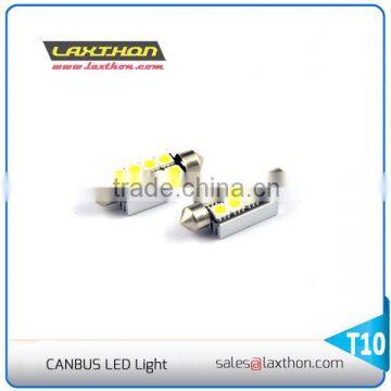 Festoon 39mm 42mm 8 Pcs 5050 SMD Canbus Led License Plate Light With Aluminum Housing photo-2