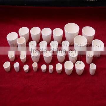 1800C high purity alumina crucible for furnace