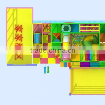 Kids Educational Equipment Baby Indoor Used Playground Slides From Beijing Funmax photo-2