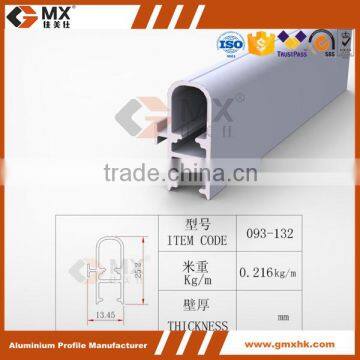 golden anodizing aluminium profile