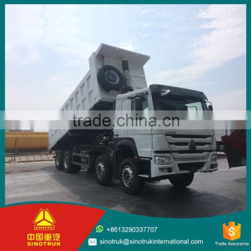 8X4 Howo mini dump truck Hydraulic cylinder truck for sale in dubai