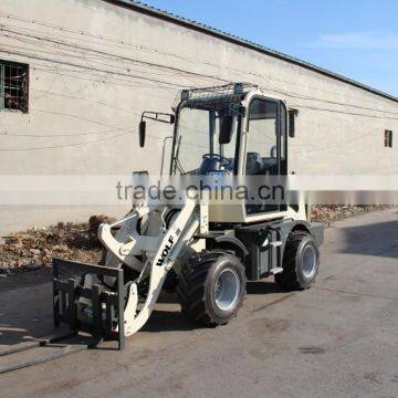 Mini wheel loader WL80 ZL08 hot sale in Europe Chinese wheel loader price