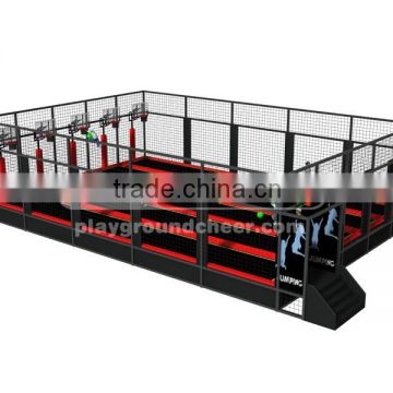 Cheer Amusement CH-ST150021 Playground Equipment Big Trampoline Park