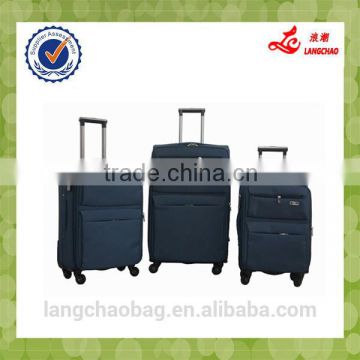 20" 24" 28" 32" soft cheap stock travel luggage sets trolley luggage bag