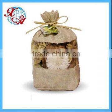 Potpourri And Dried Flower In the Linen Sack