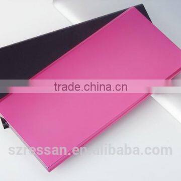 2015 Custom OEM ultra thin universal 20000mah portable mobile power bank