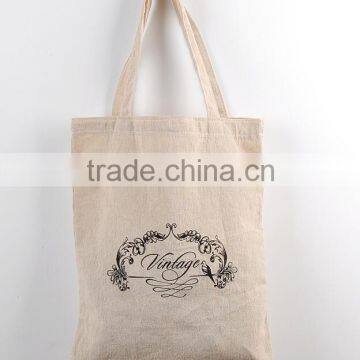 Recycled One Color Printed Canvas Cotton Shopping Bag Road Bag Supplier's Choice photo-6