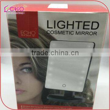 Wholesale and Retail Beautyful New Model Cheap Modern Dressing Light Table Mirror With Touch Press From China Mirror Factory photo-6