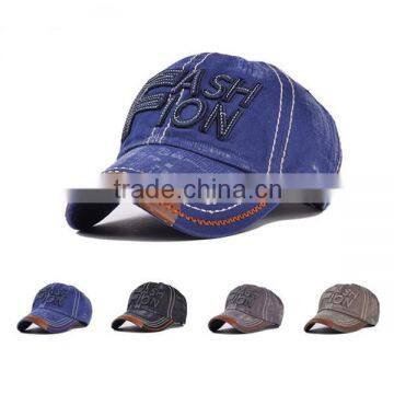 2015 Wholesale Promotional Manufacture Fashion Snapback Big Brim Baseball Cap