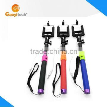 Handheld Portable Extendable Monopod Tripod Adapter Aluminum Alloy Wire Rod Self