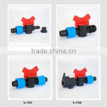 V.701 Drip Tape Connector Barb Lock Valve for Tape photo-2