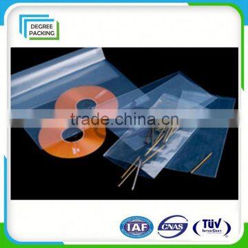 Resealable Clear Poly polyethylene Bags with zipper/ziplock