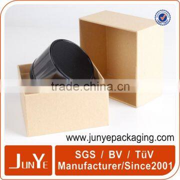 recycled material loudspeaker paper packaging box with inlay