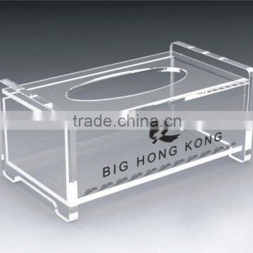 hot sales clear acrylic tissue boxes, acrylic nakpin holders