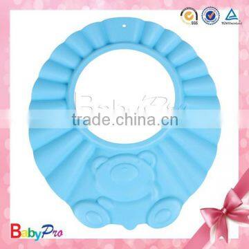 2015 China alibaba supplier wholesale product for baby safety shower bath waterproof cap fancy shower cap