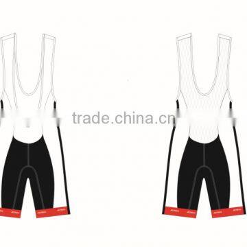 100% polyester sublimation bicycle jersey bib