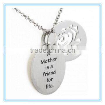 When I Count My Blessings I Count You Twice Heart Pendant photo-6