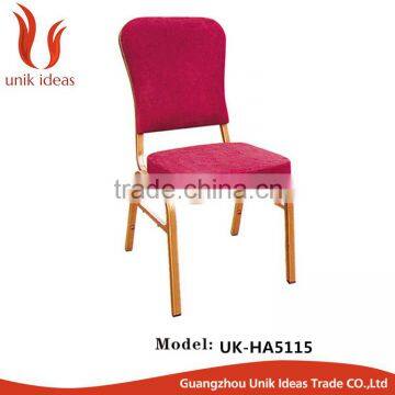 Stacking banquet hotel wedding metal iron chair