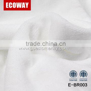 5 Star High Quality White Velour Hotel Bathroom Bathrobe for Adults photo-6