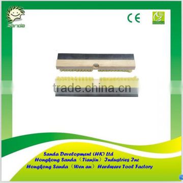 Floor Broom With Rubber Blade