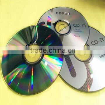 cd-r technology/copor cdr, 52x, 80minitues of single piece cdr